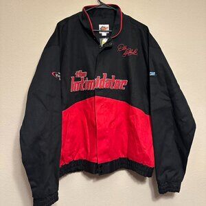 Vintage Dale Earnhardt “The Intimidator” Black Winner’s Circle NASCAR Jacket